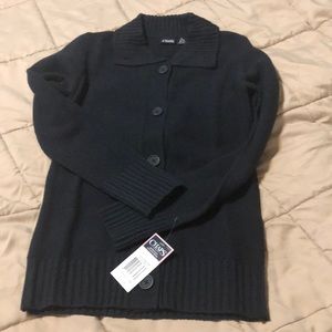 Brand new school uniform sweater- navy blue.